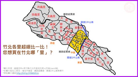 竹北里劃分|13鄉鎮市介紹